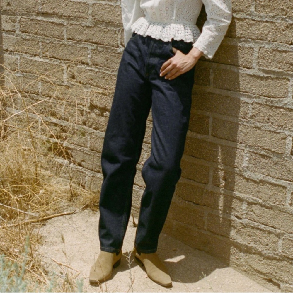 NWT Doen Lady Jean in Rinse. Size 28.